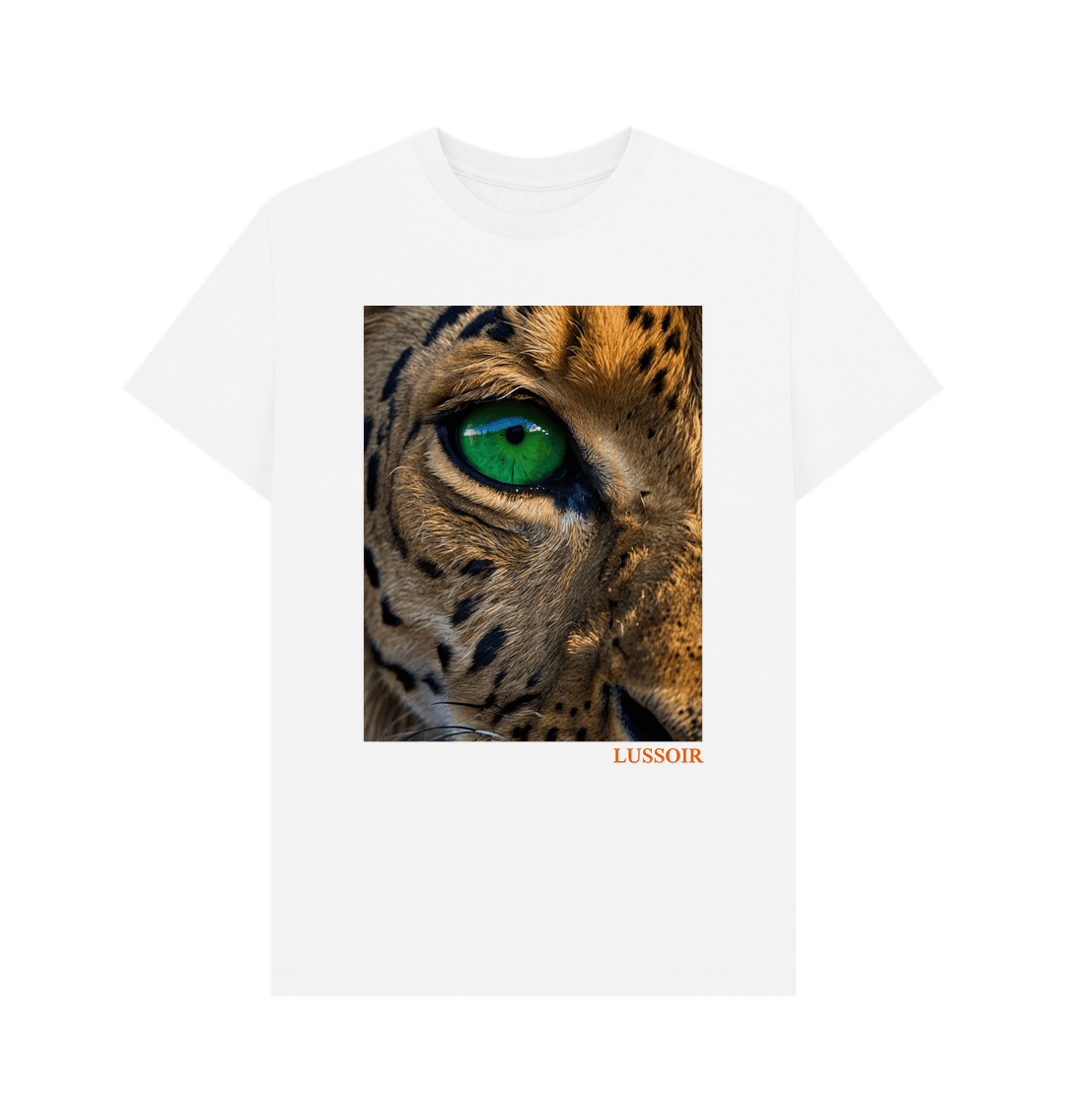 White T-SHIRT LEOPARD