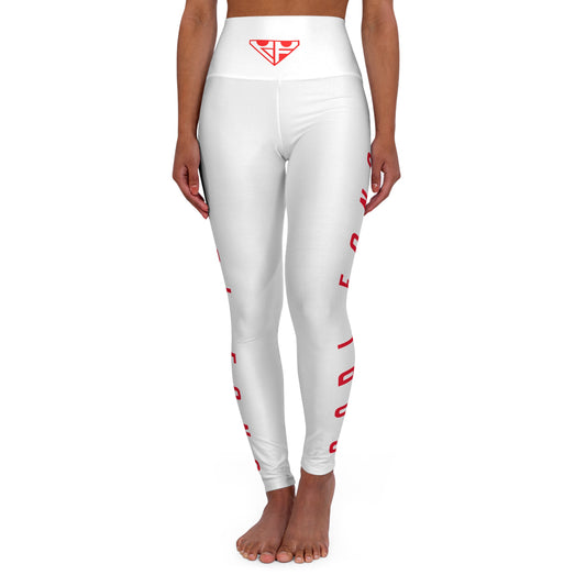 High Waisted Yoga Leggings (AOP), carl fons, sport, leggins, collection