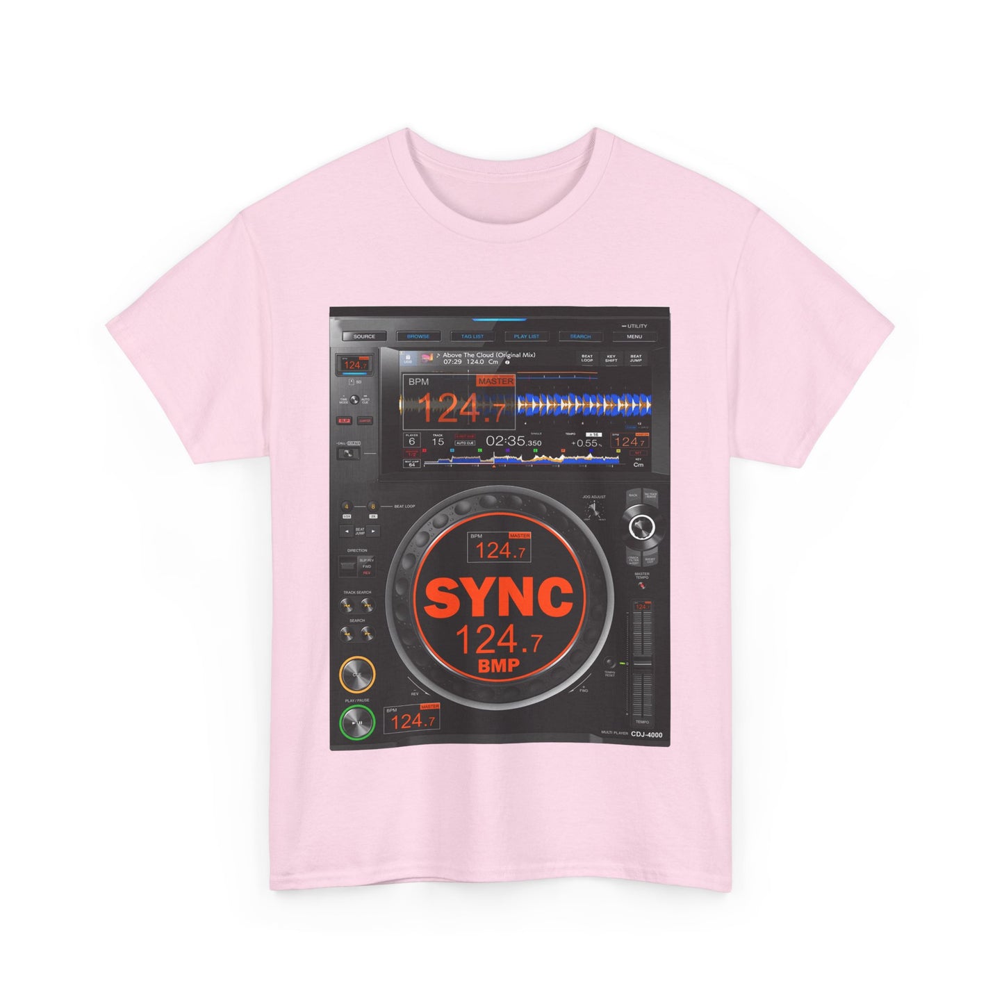 Unisex Heavy Cotton Tee, Pioneer, dj, tshirt