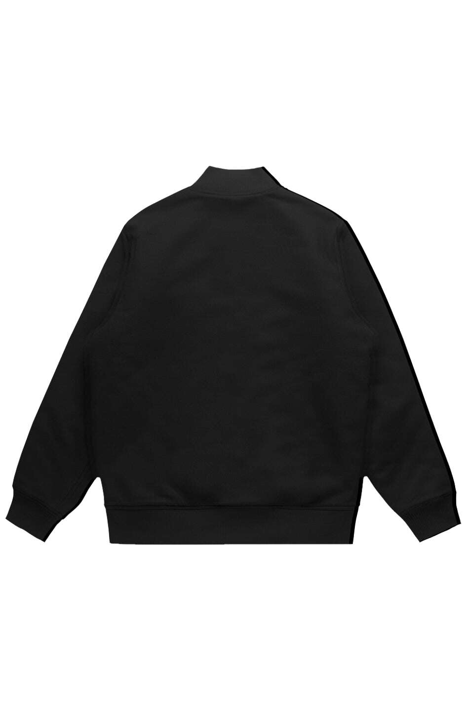 LUSSOIR Felt Bomber Jacket
