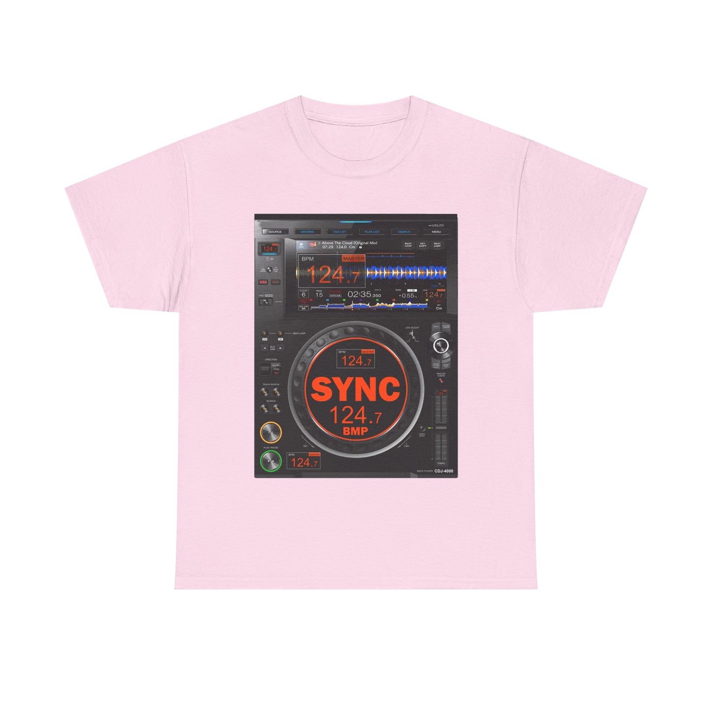 Unisex Heavy Cotton Tee, Pioneer, dj, tshirt