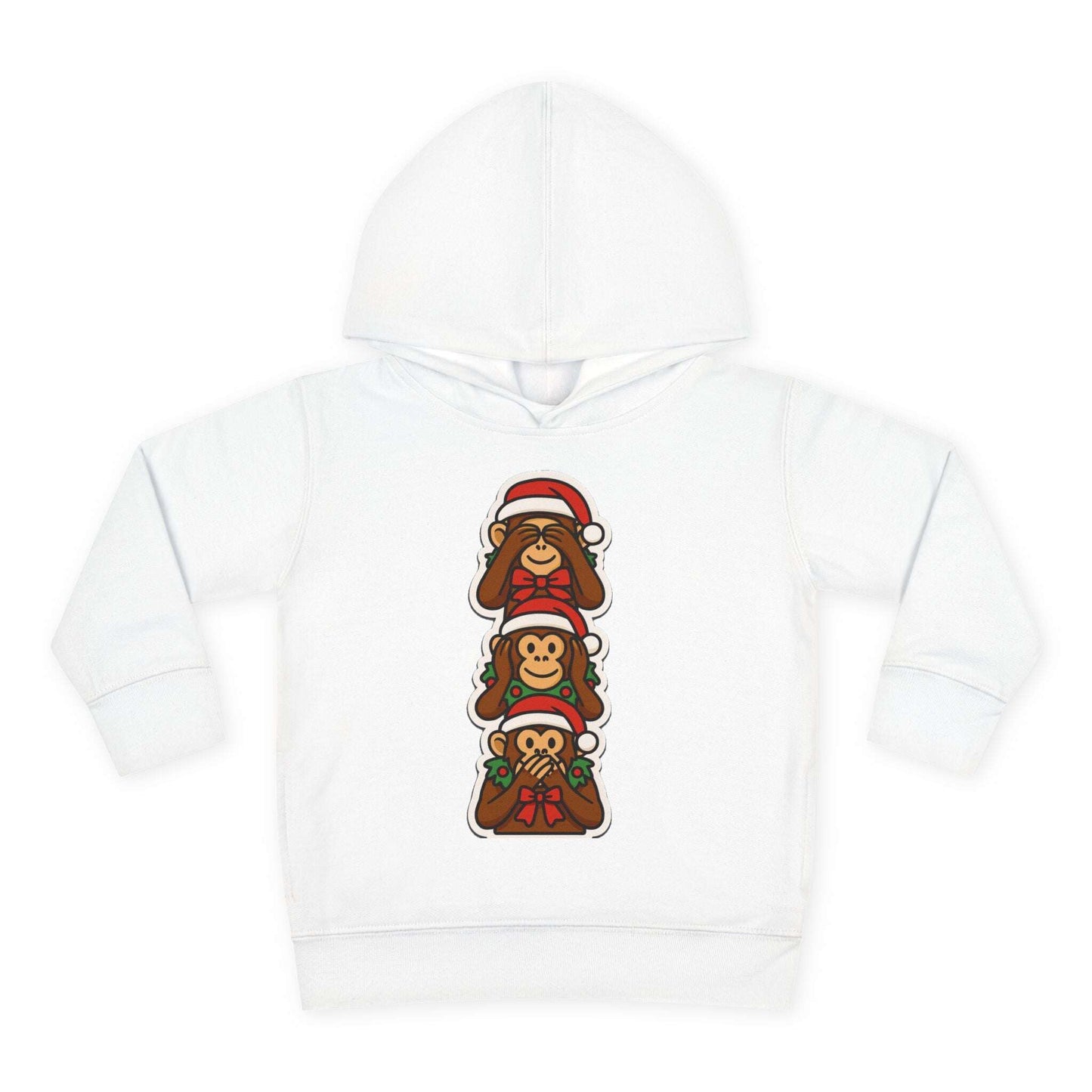 Copy of Stacked Holiday Monkeys Toddler Hoodie | Christmas Monkey Pullover Zarabunda The Shop