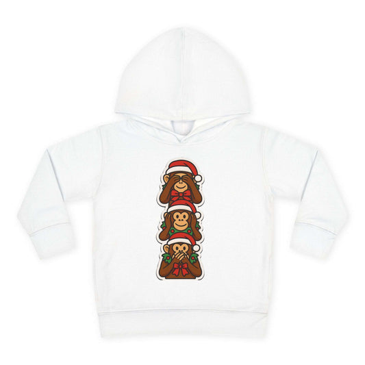 Copy of Stacked Holiday Monkeys Toddler Hoodie | Christmas Monkey Pullover Zarabunda The Shop