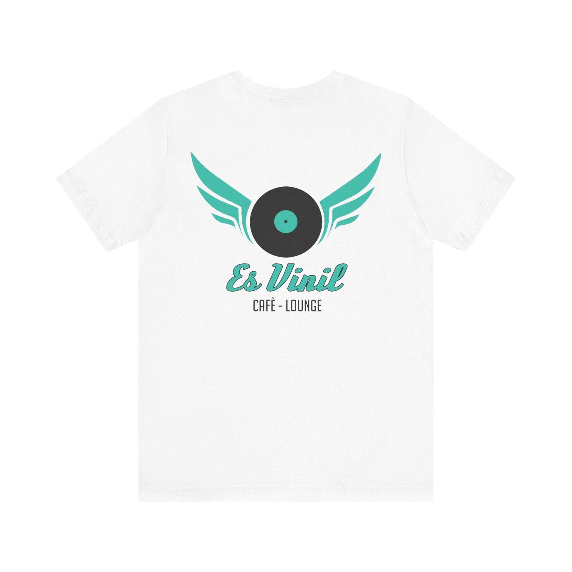 Es Vinil Cafe-Lounge, t-shirt Unisex Jersey Short Sleeve Tee Zarabunda The Shop