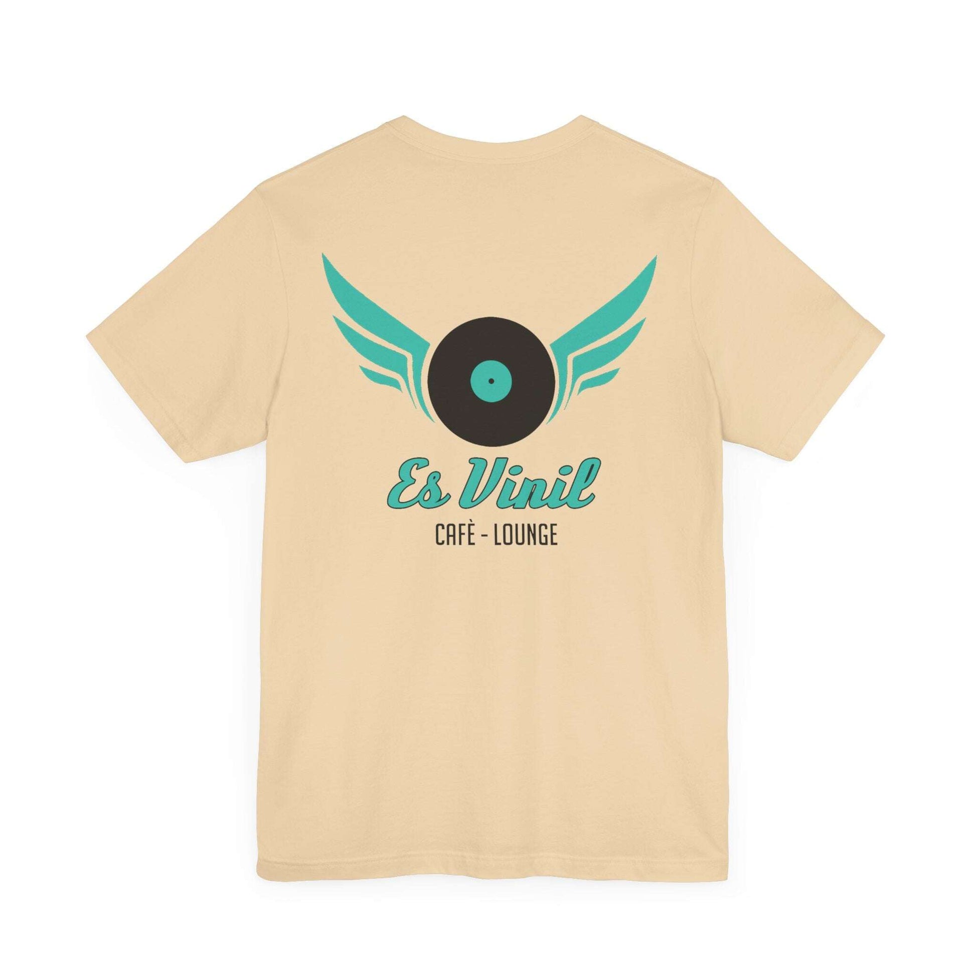 Es Vinil Cafe-Lounge, t-shirt Unisex Jersey Short Sleeve Tee Zarabunda The Shop