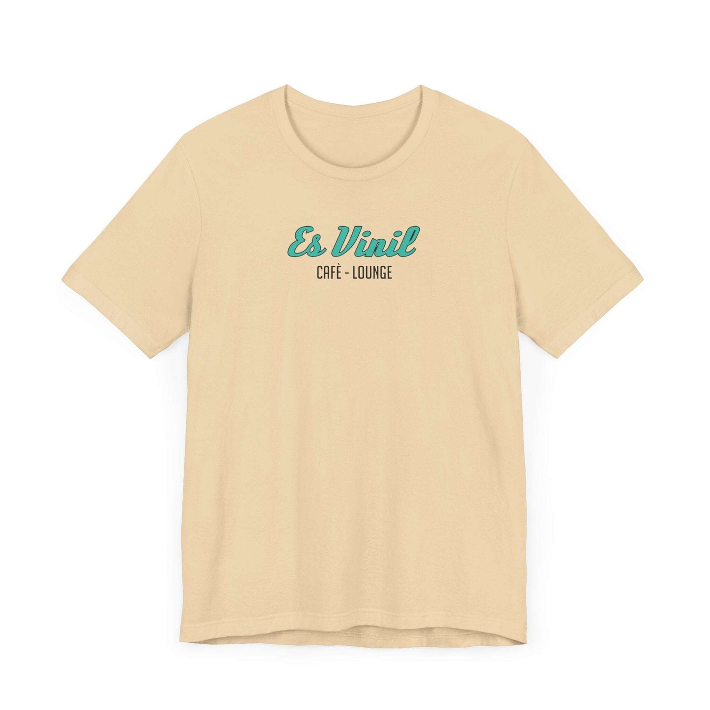 Es Vinil Cafe-Lounge, t-shirt Unisex Jersey Short Sleeve Tee Zarabunda The Shop