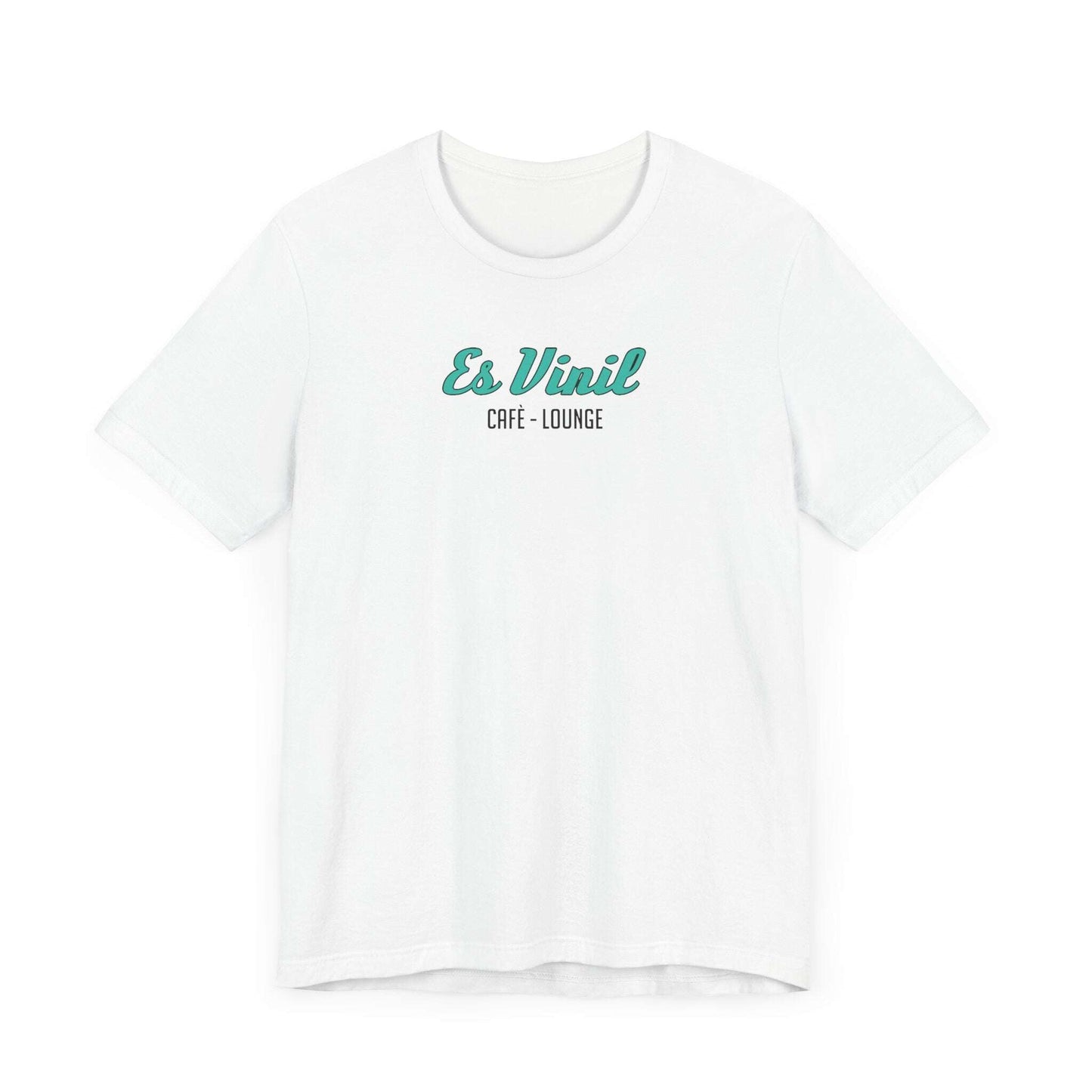 Es Vinil Cafe-Lounge, t-shirt Unisex Jersey Short Sleeve Tee Zarabunda The Shop