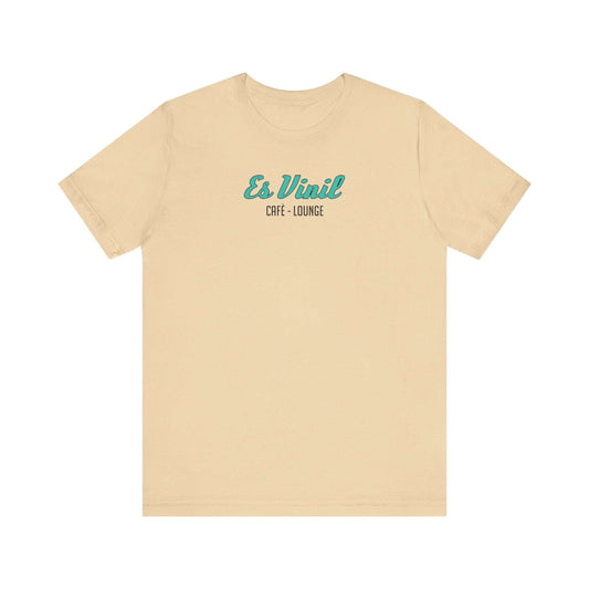 Es Vinil Cafe-Lounge, t-shirt Unisex Jersey Short Sleeve Tee Zarabunda The Shop