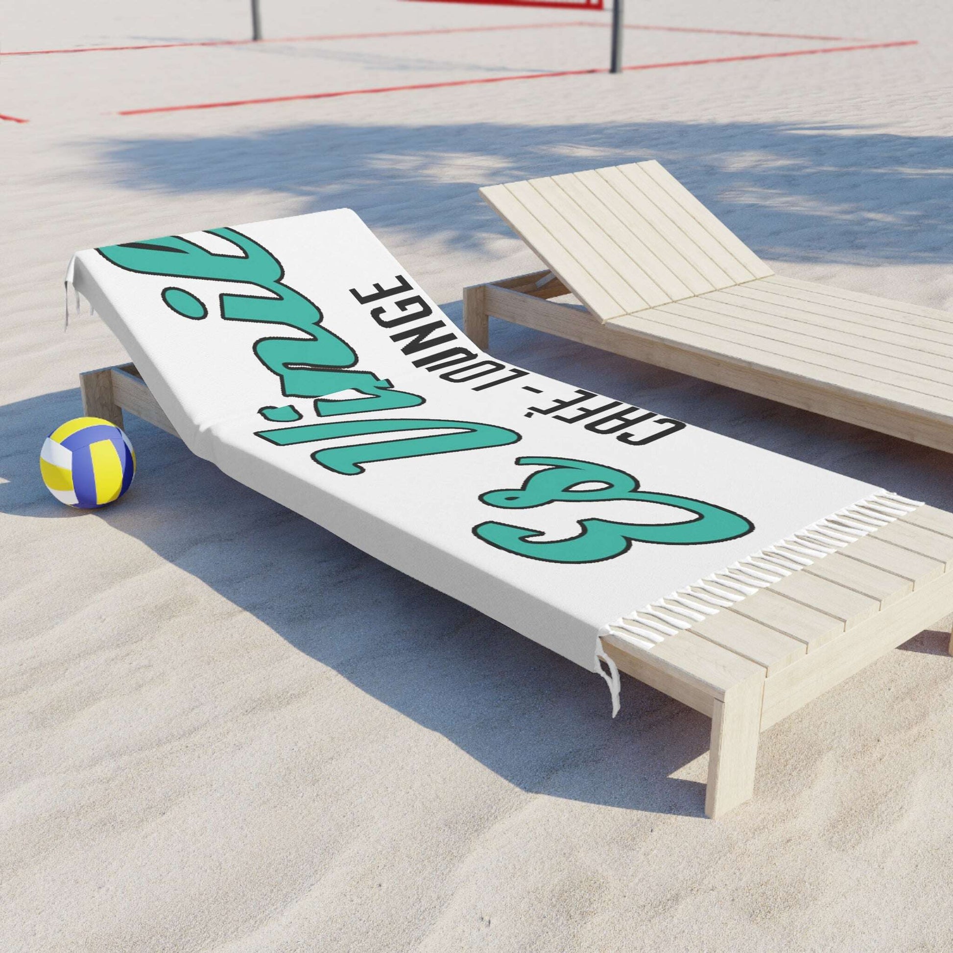 Es Vinil Cafe, Towell, Boho Beach Cloth, beach, summer, tropical Zarabunda The Shop