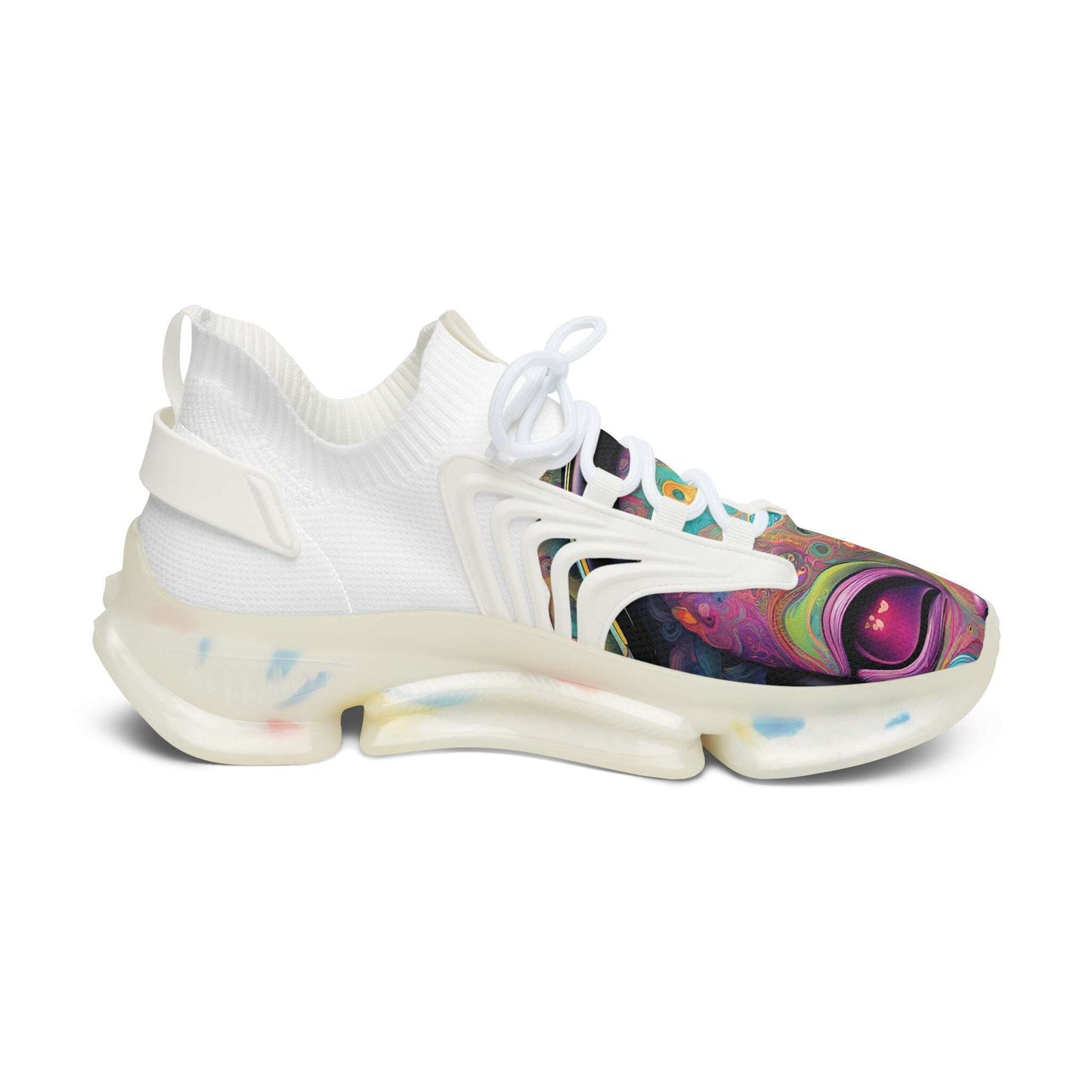 Psychedelic Alienz 1  Eyes Sneakers | Mesh Sneakers Zarabunda The Shop