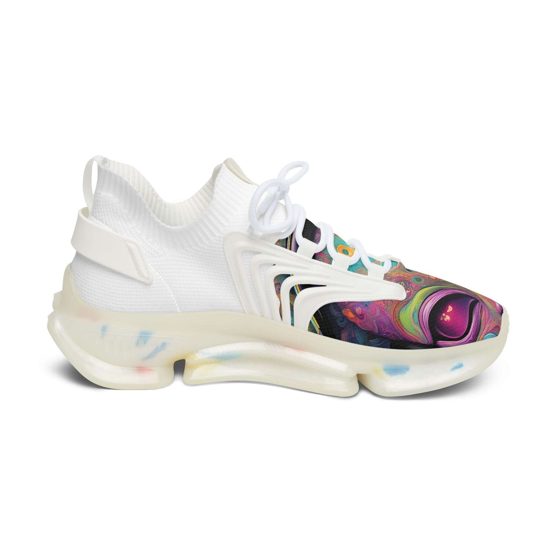 Psychedelic Alienz 1  Eyes Sneakers | Mesh Sneakers Zarabunda The Shop