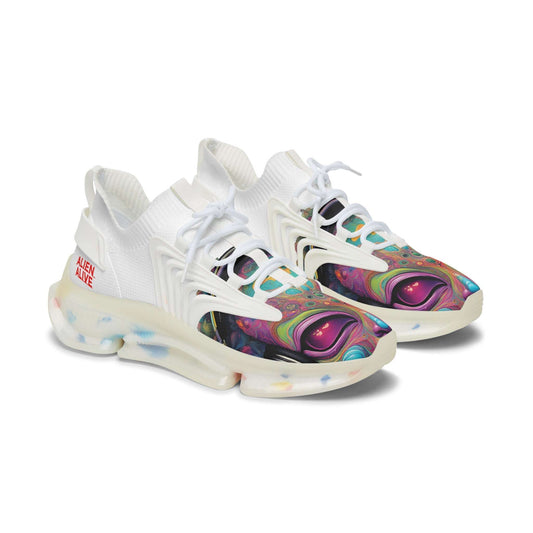 Psychedelic Alienz 1  Eyes Sneakers | Mesh Sneakers Zarabunda The Shop