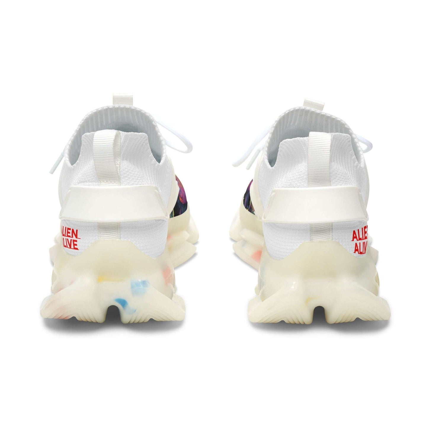 Psychedelic Alienz 1  Eyes Sneakers | Mesh Sneakers Zarabunda The Shop