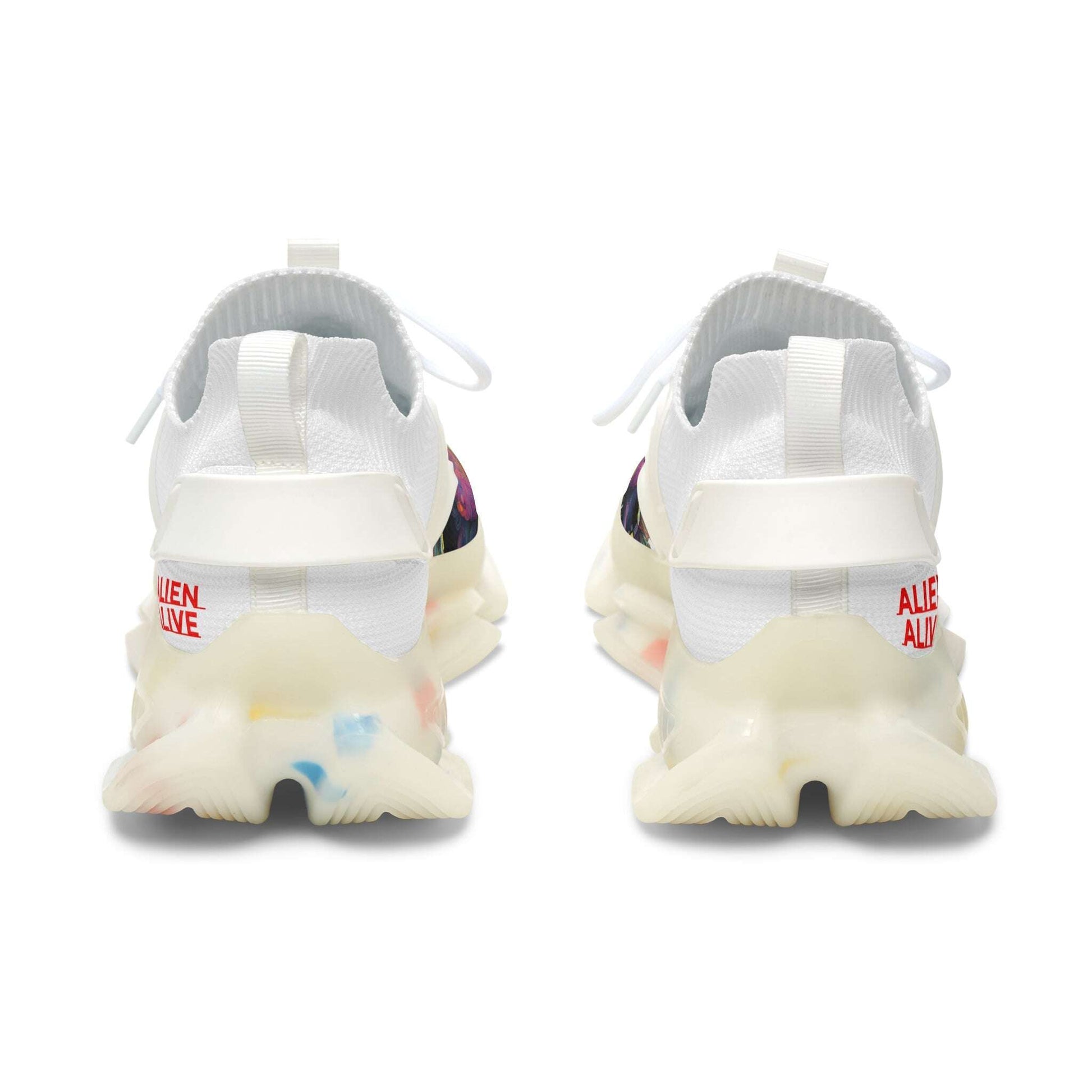 Psychedelic Alienz 1  Eyes Sneakers | Mesh Sneakers Zarabunda The Shop