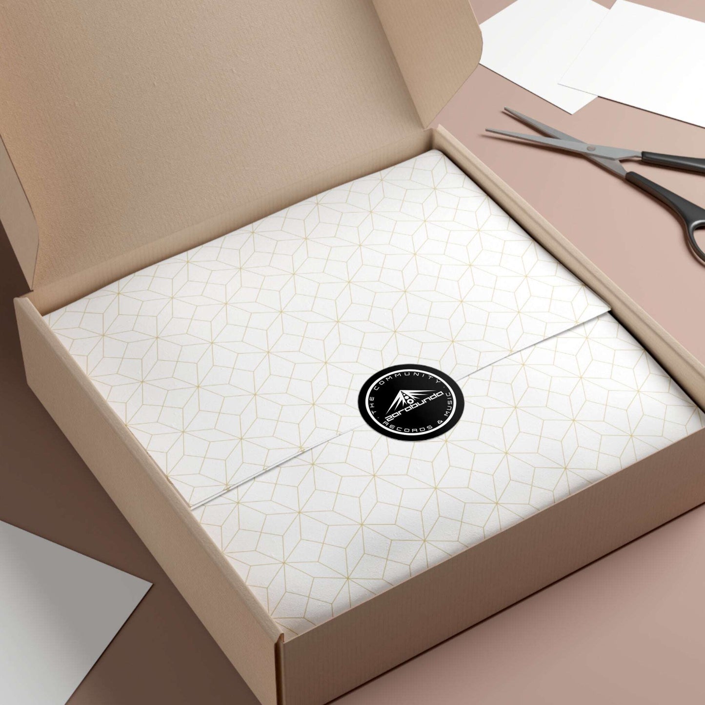 Round Vinyl Stickers, pegatinas redondas, dj, music, zarabunda, zarabundathecommunity Zarabunda The Shop