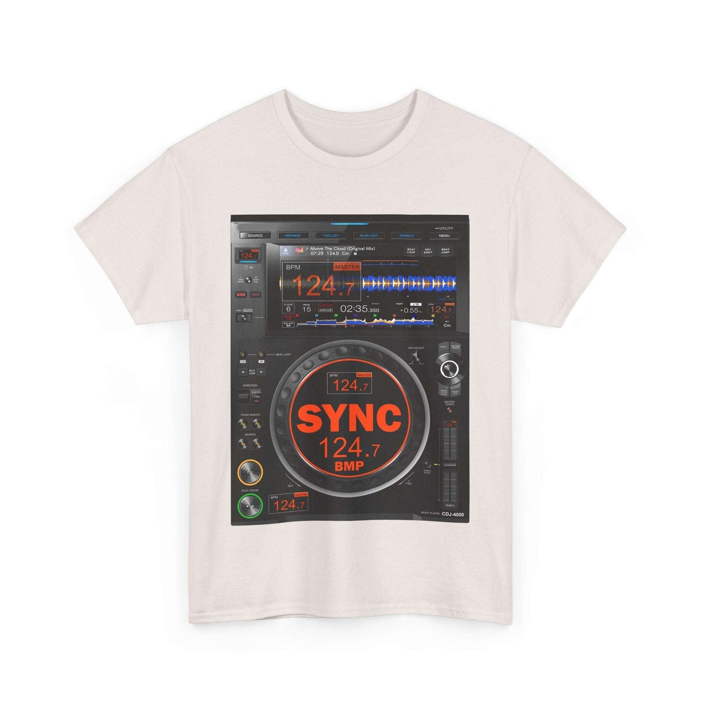 Unisex Heavy Cotton Tee, Pioneer, dj, tshirt Zarabunda The Shop