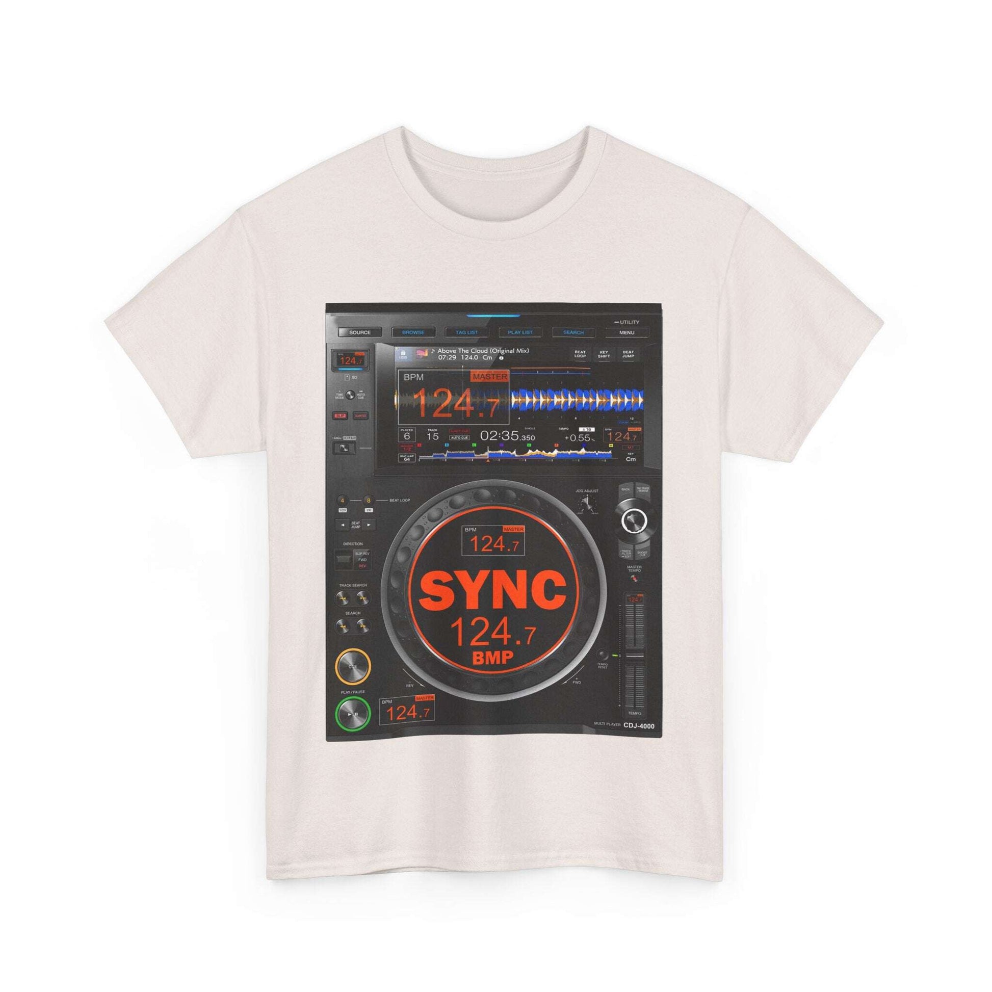 Unisex Heavy Cotton Tee, Pioneer, dj, tshirt Zarabunda The Shop