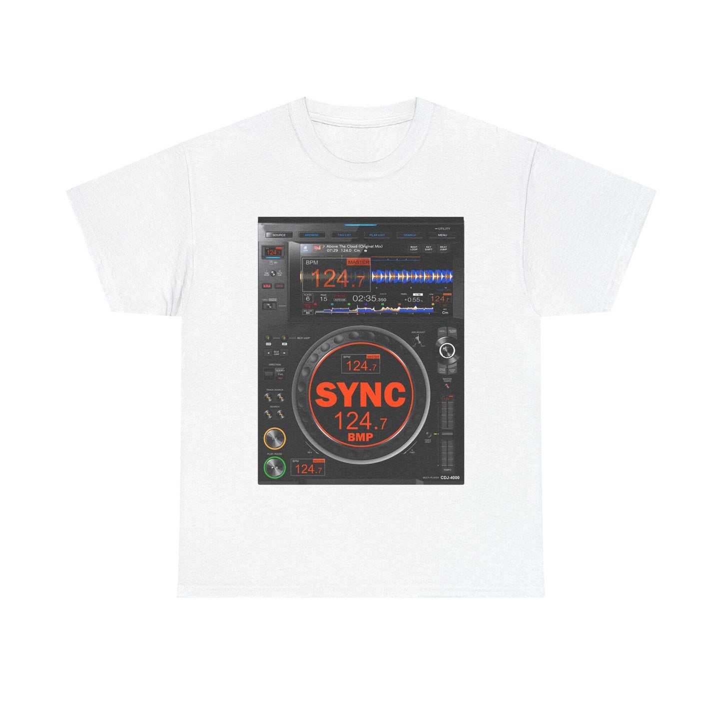 Unisex Heavy Cotton Tee, Pioneer, dj, tshirt Zarabunda The Shop