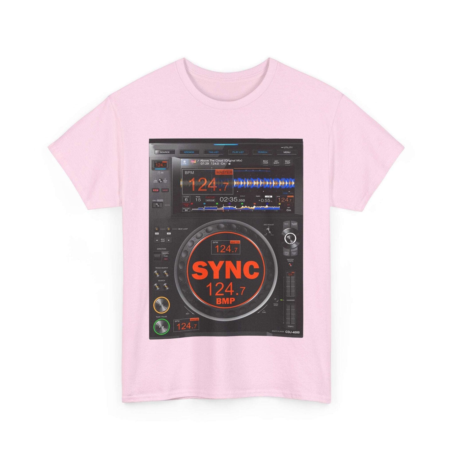 Unisex Heavy Cotton Tee, Pioneer, dj, tshirt Zarabunda The Shop